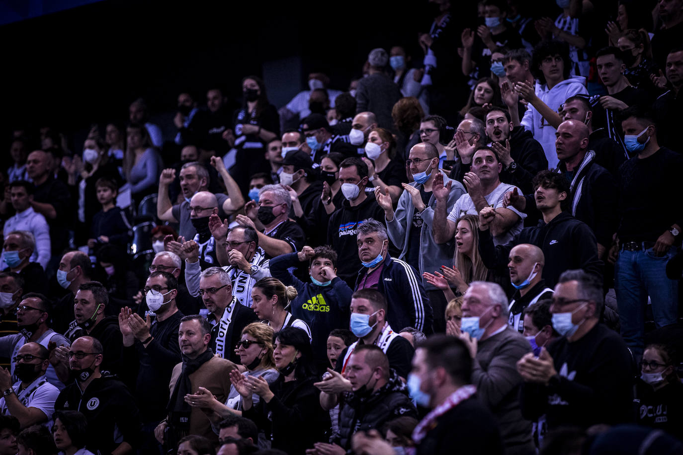 Fotos: Las mejores imágenes de la victoria del Unicaja en la cancha del Cluj (70-86)