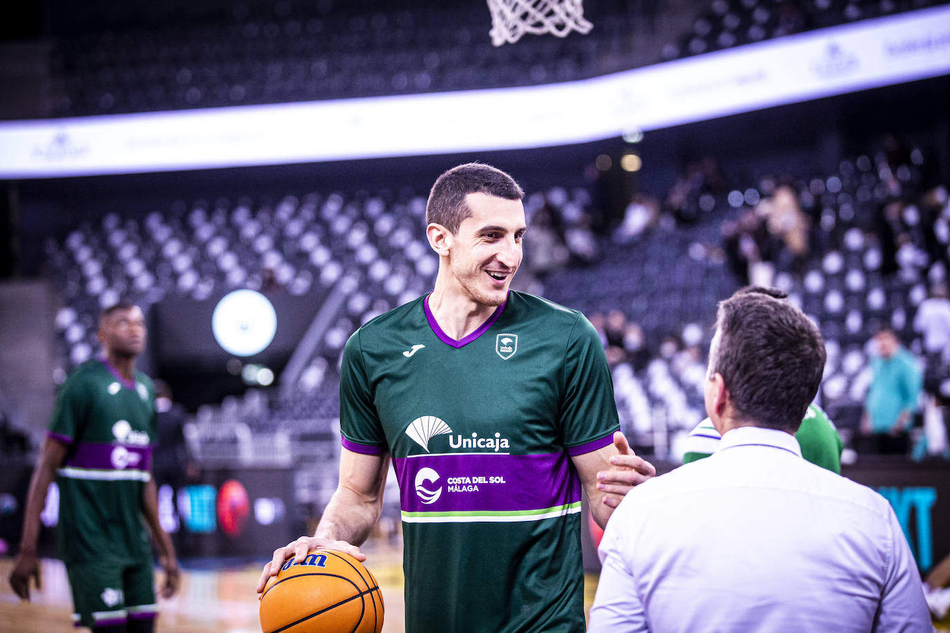 Fotos: Las mejores imágenes de la victoria del Unicaja en la cancha del Cluj (70-86)