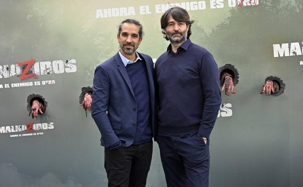 Javier Ruiz Caldera y Alberto del Toro, directores de 'Malnazidos'.