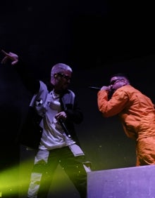 Imagen secundaria 2 - Momentos del concierto en la Paris 15. 