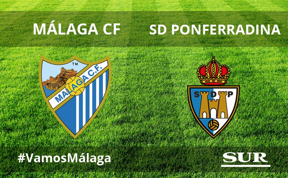 Jornada 31. LaLiga SmartBank: Sigue en directo el partido Málaga CF - SD Ponferradina. Jornada 31 de LaLiga SmartBank.Sábado12 de marzo de 2022. 21:00 horas. Estadio de La Rosaleda