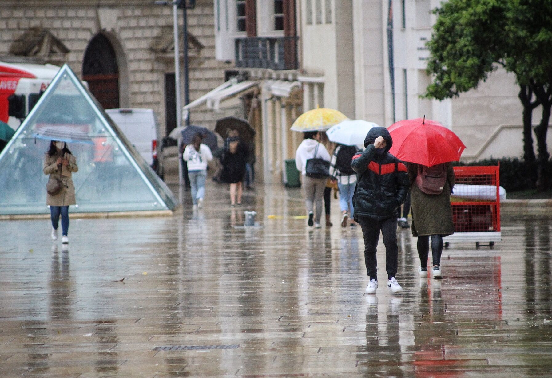 El paso de la borrasca Celia deja nieve y lluvia en distintos puntos de la provincia malagueña