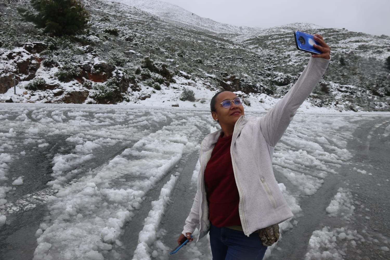 El paso de la borrasca Celia deja nieve y lluvia en distintos puntos de la provincia malagueña. El paso de la borrasca Celia deja nieve y lluvia en distintos puntos de la provincia malagueña. Acceso al parque Sierra de las Nieves