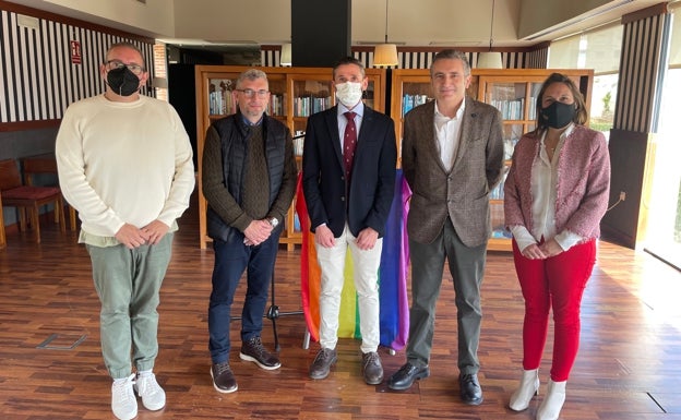 César Notario (Xenon Spain), Francisco García, Ángel Mora, Jaume Raventós y Lola Fernández