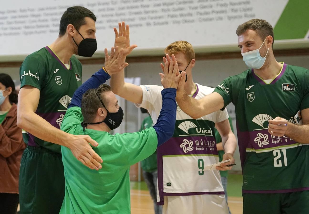 Fotos: La especial jornada del Unicaja con Málaga Down