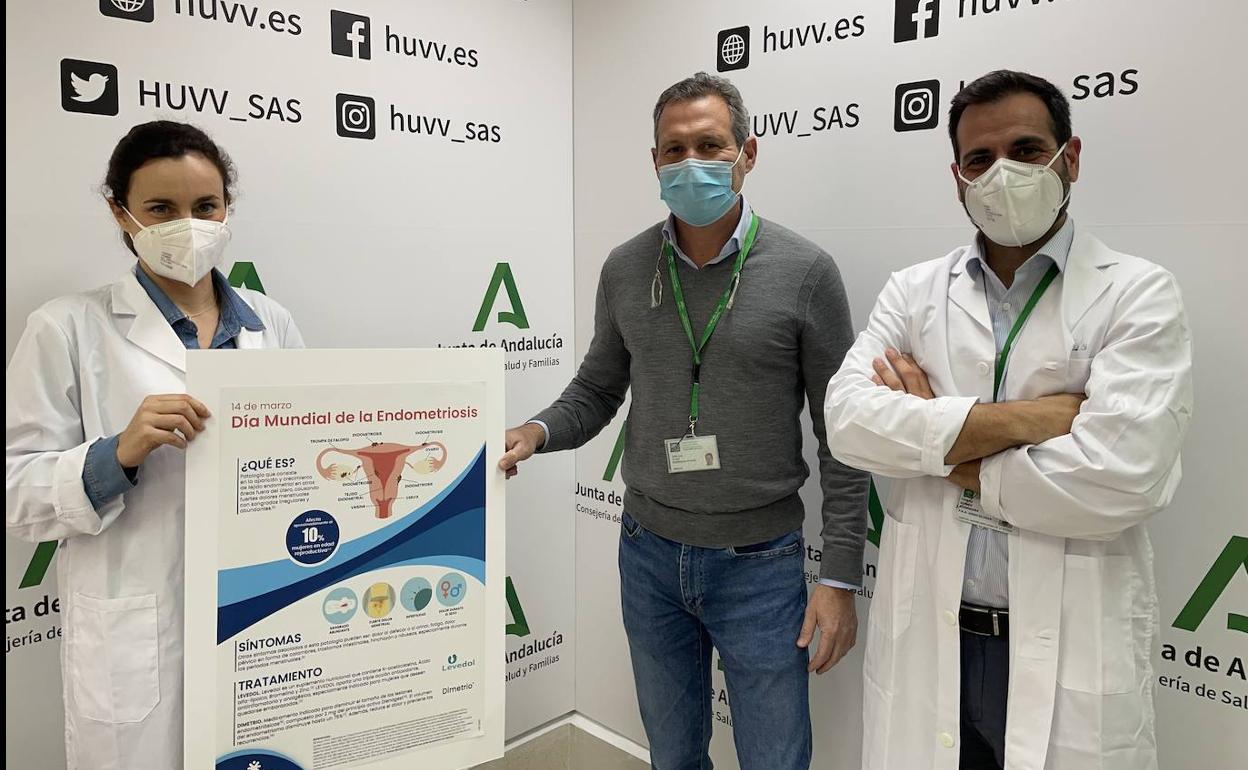 Profesionales de ginecología del Clínico. 