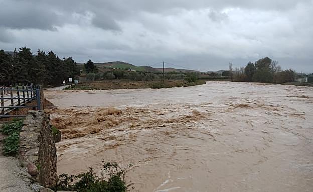 El río Turón, a su paso por Ardales.