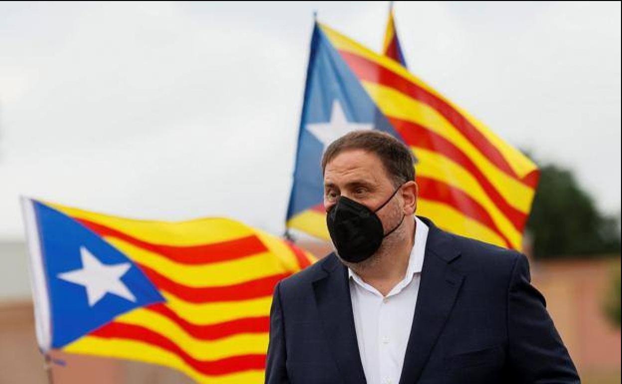 El expresidente de ERC, Oriol Junqueras. 