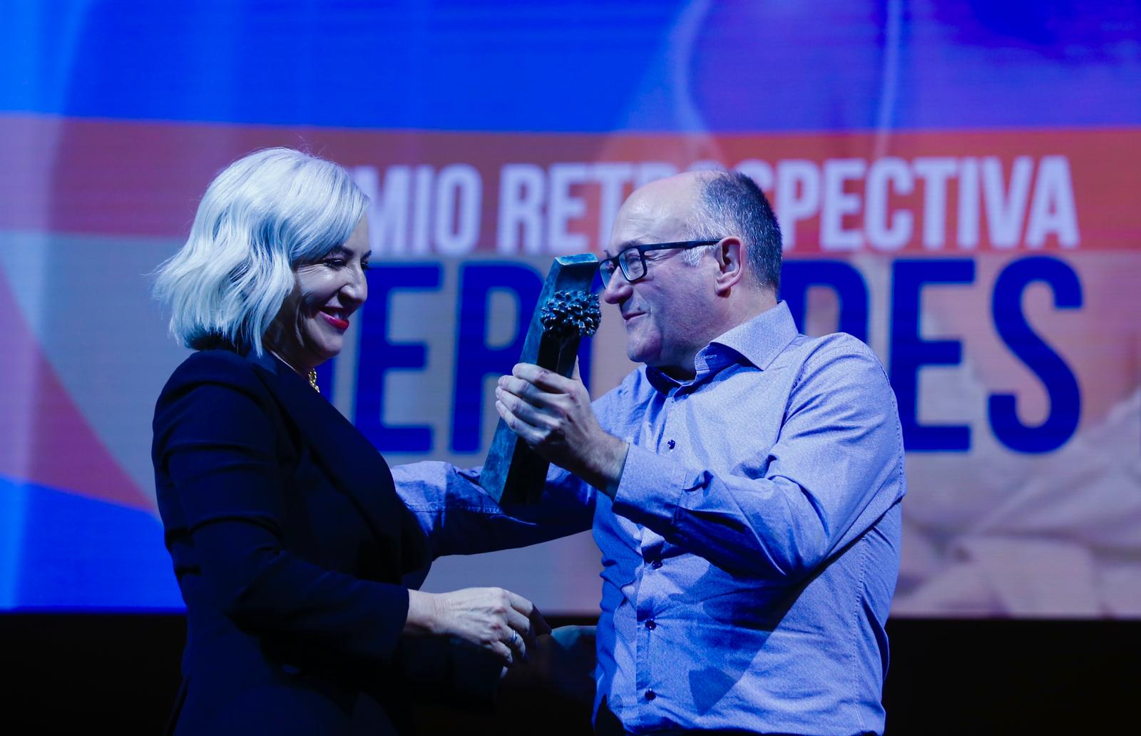 La actriz argentina, Mercedes Morán, recibe el Premio Restrospectiva del Festival por su trayectoria