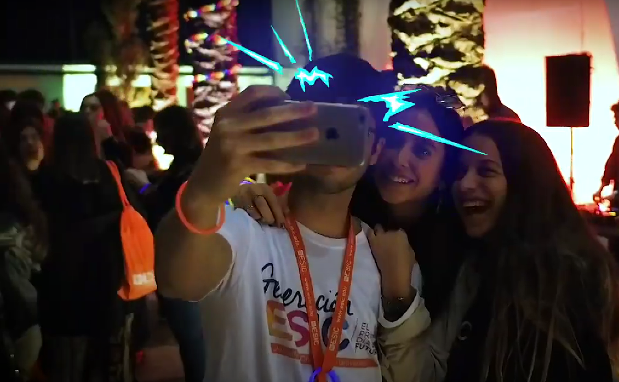 Jóvenes, en un anterior evento de Generación ESIC. 