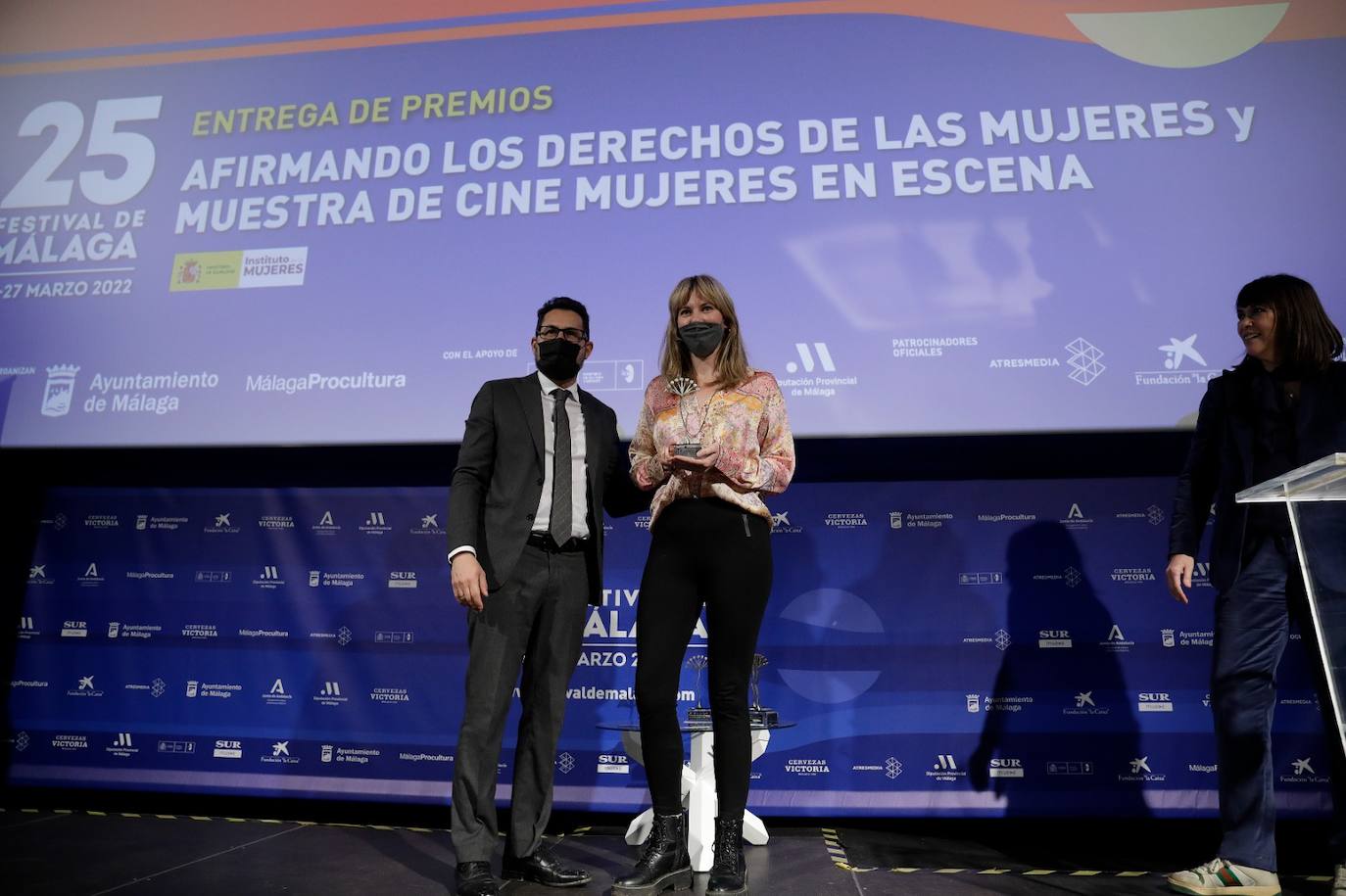 Gala Premios Afirmando los Derechos de las mujeres, en el marco del Festival de Málaga