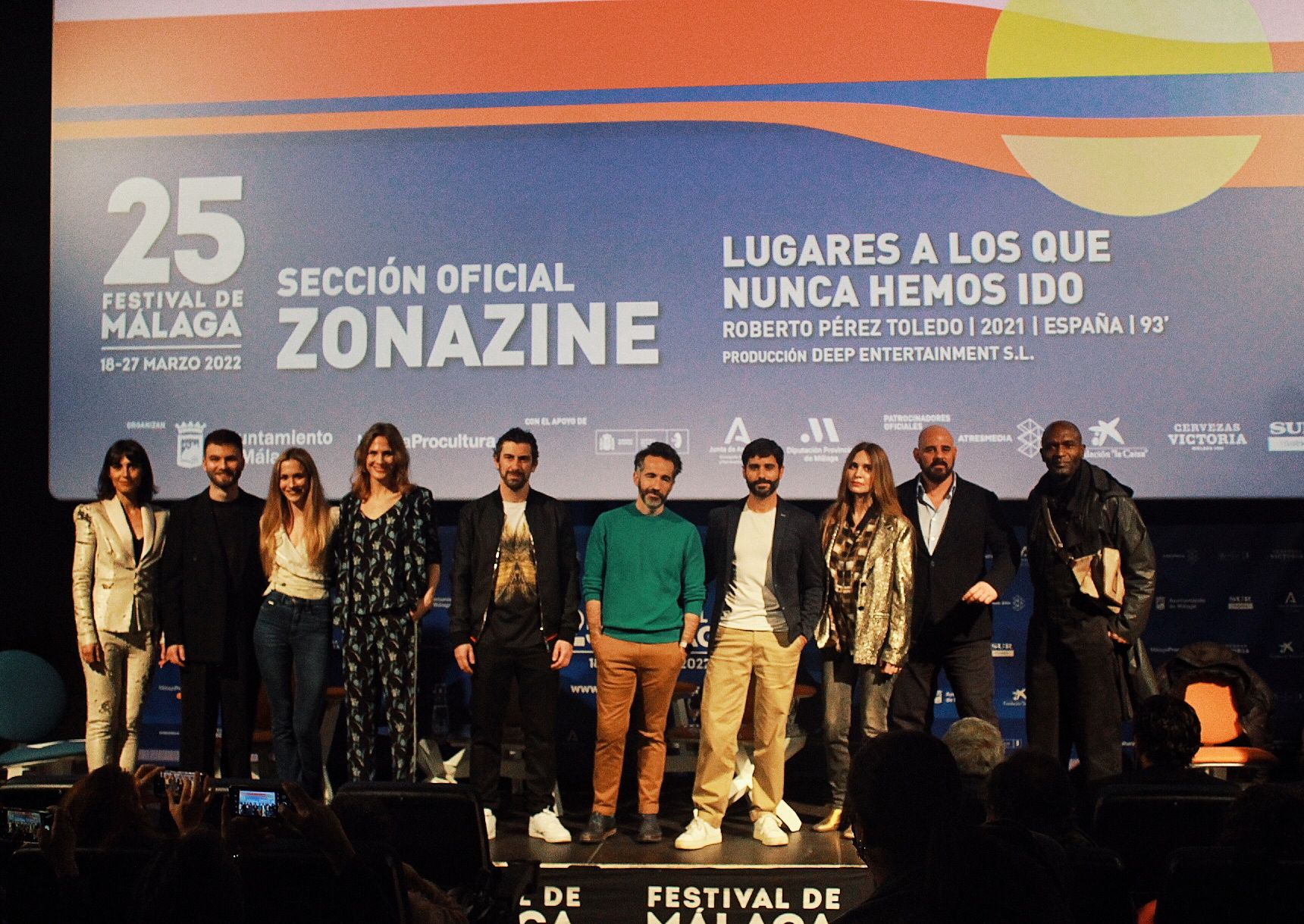 Presentación de la película 'Las niñas de cristal', de Jota Linares 