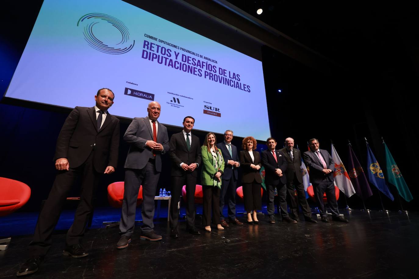 Manuel Castillo, Antonio Ruiz, Javier Aureliano García, Irene García, Francisco Salado, María Eugenia Limón, Francisco Reyes, Fernando Rodríguez y José Entrena