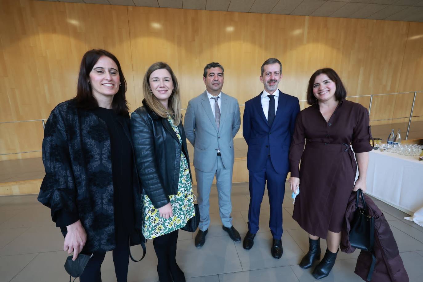 Yolanda Quesada, Ana Pérez-Bryan, Javier Recio, Daniel Nadales y Ana Barreales