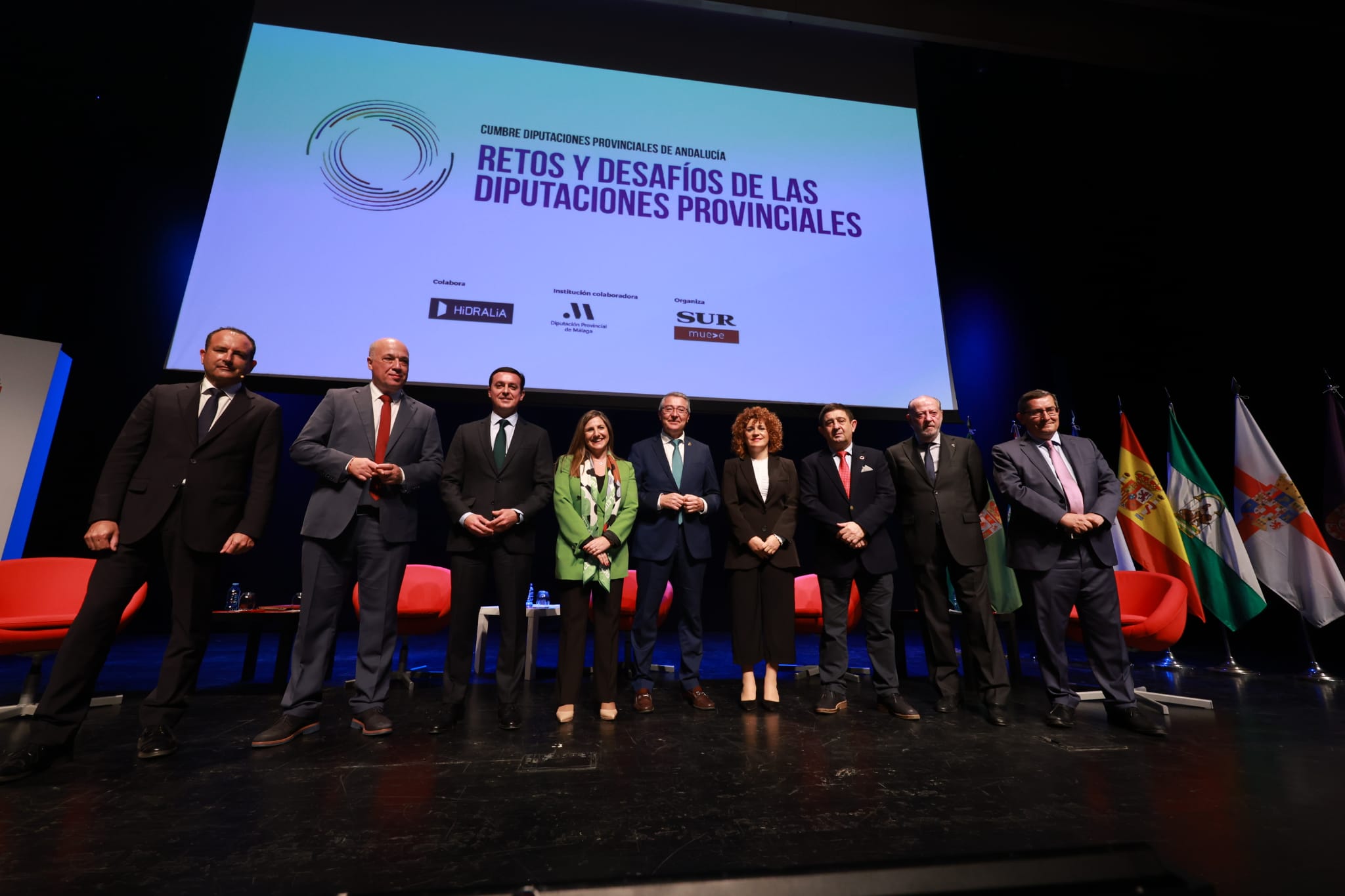 Manuel Castillo, Antonio Ruiz, Javier Aureliano García, Irene García, Francisco Salado, María Eugenia Limón, Francisco Reyes, Fernando Rodríguez y José Entrena. 