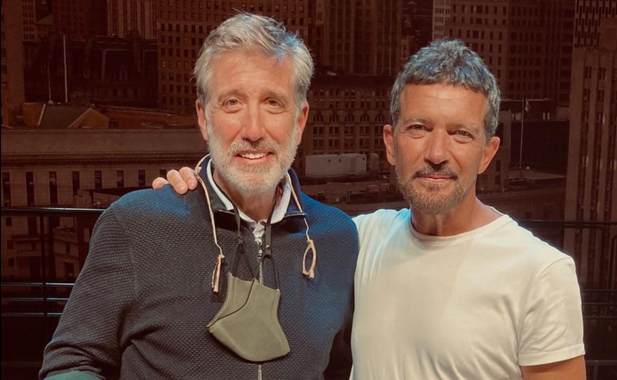 El nuevo musical de Antonio Banderas será con Emilio Aragón