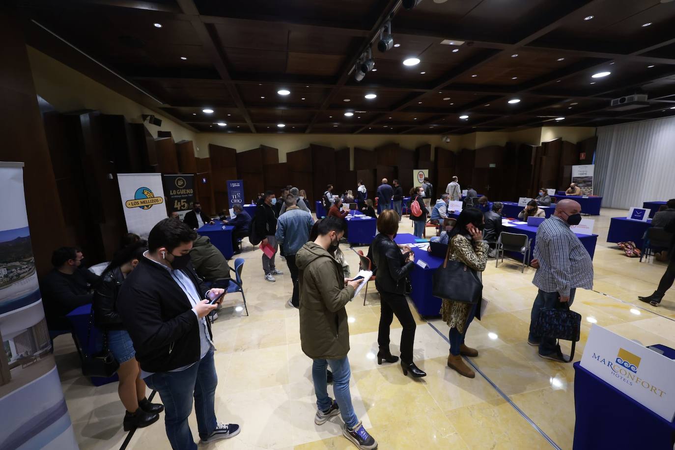 Gran afluencia de público en el Palacio de Ferias de la capital 