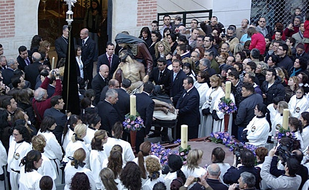 El traslado de la Piedad será el domingo de pasión, a partir de las 12.00 horas. 