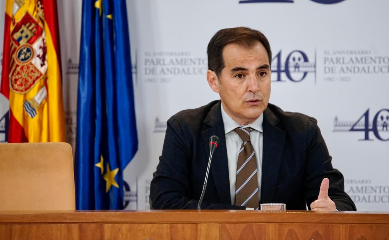 José Antonio Nieto, portavoz parlamentario del PP. 