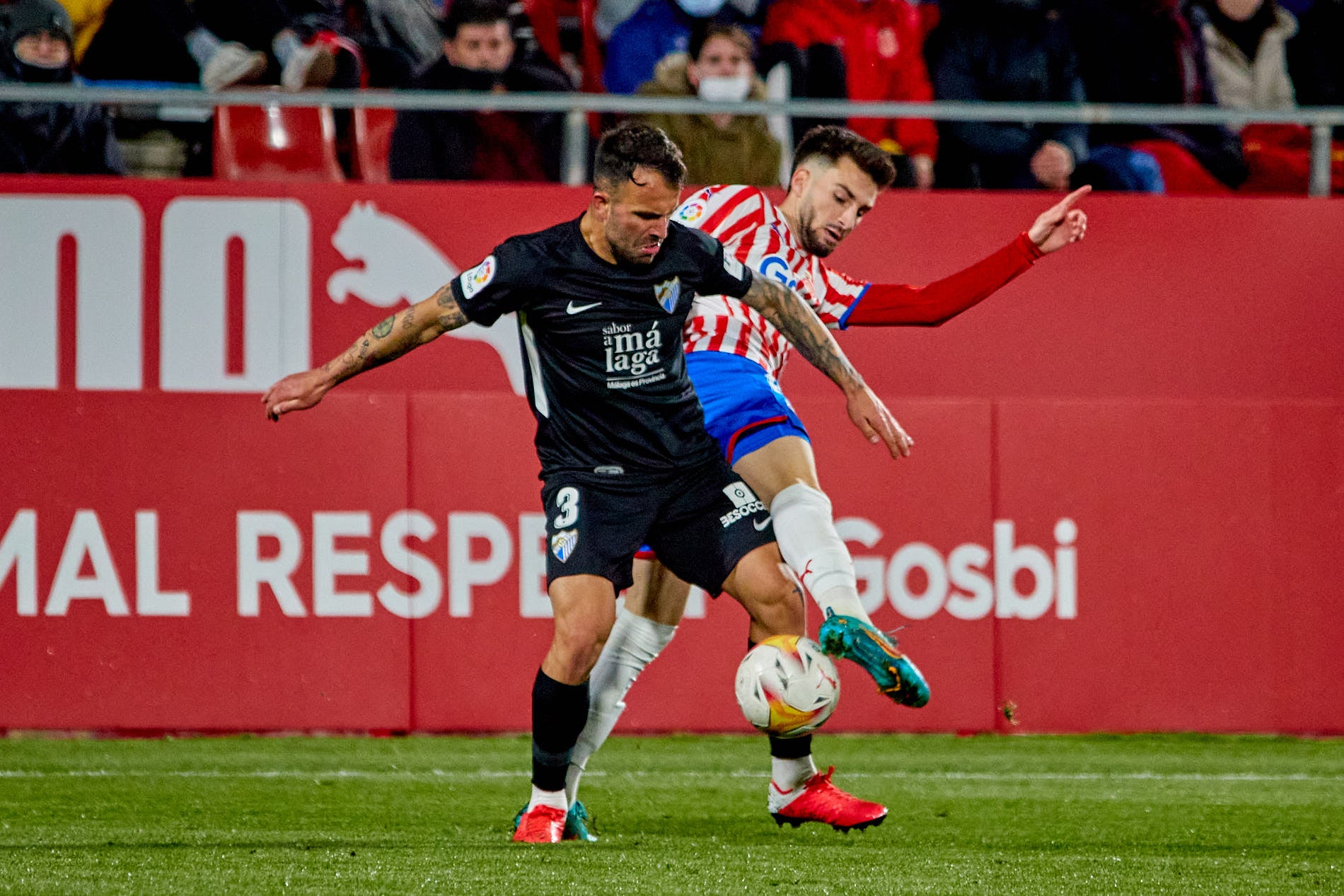 El Málaga pierde por la mínima en Girona en buen partido en cuanto a juego pero donde volvió a sufrir la falta de puntería. Desaprovechó múltiples ocasiones... sobre todo en las botas de Brandon.