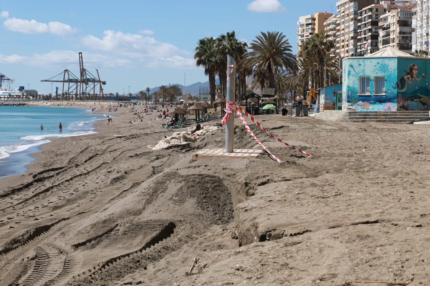 El estado de las playas de la capital