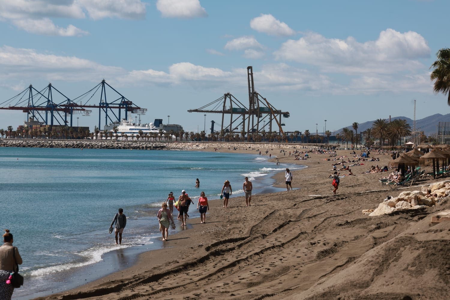 El estado de las playas de la capital