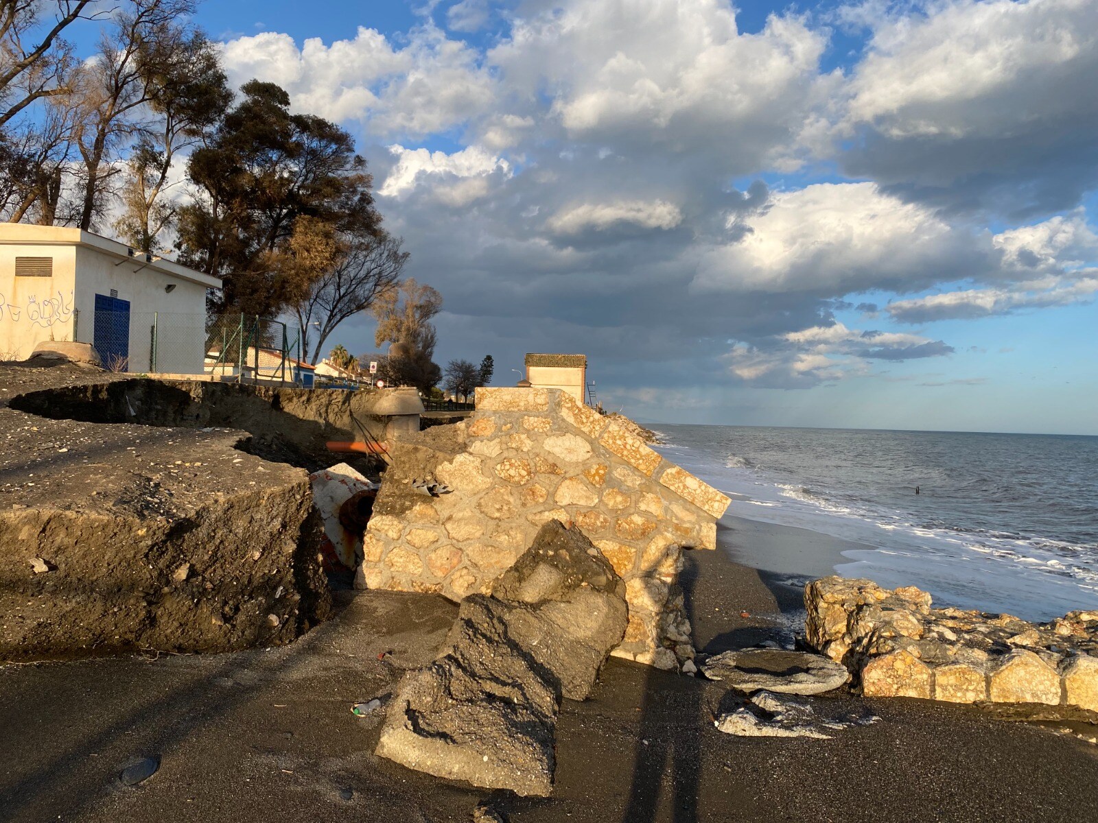 El estado de las playas de la Axarquía