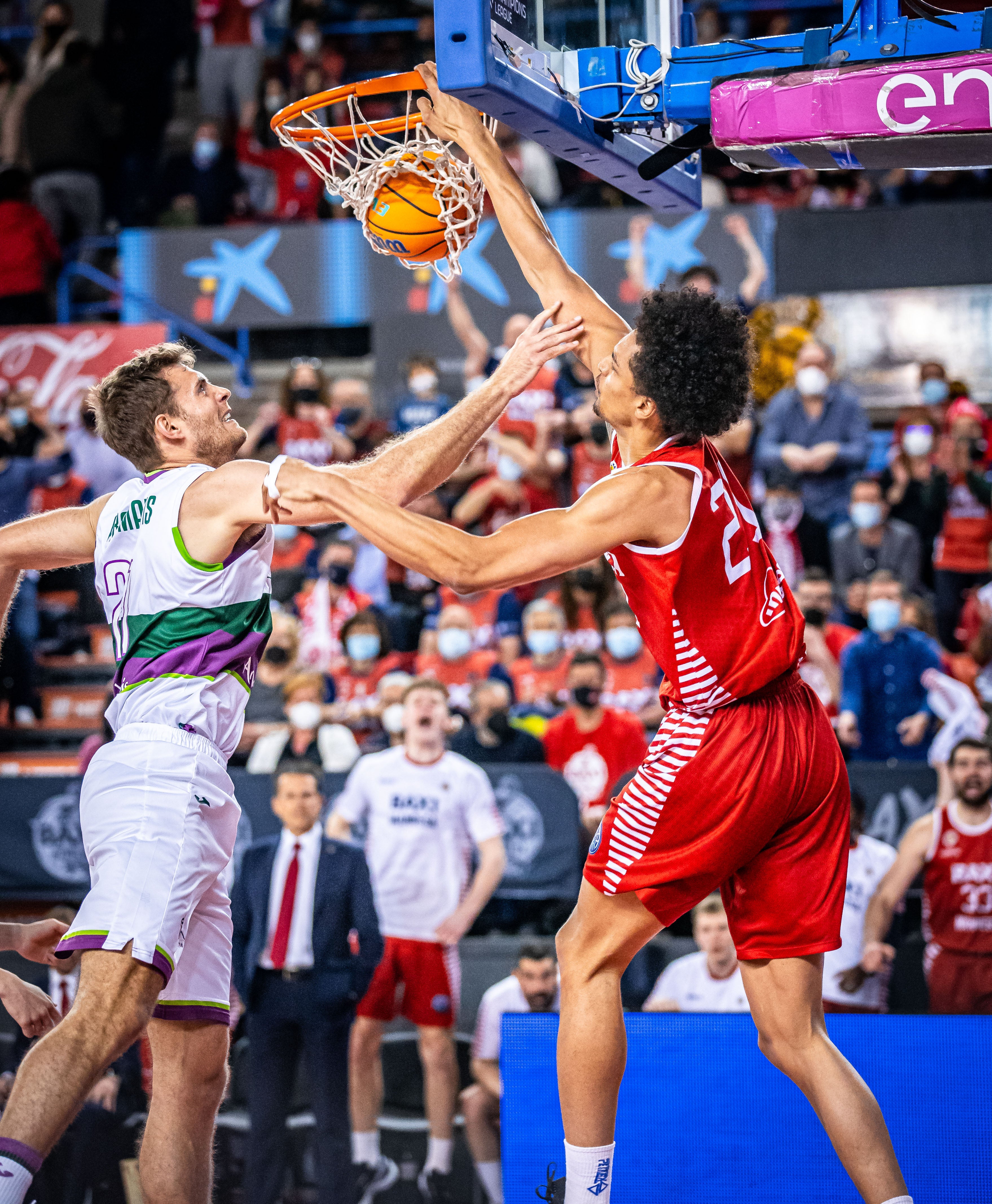 Fotos: El Manresa-Unicaja, en imágenes