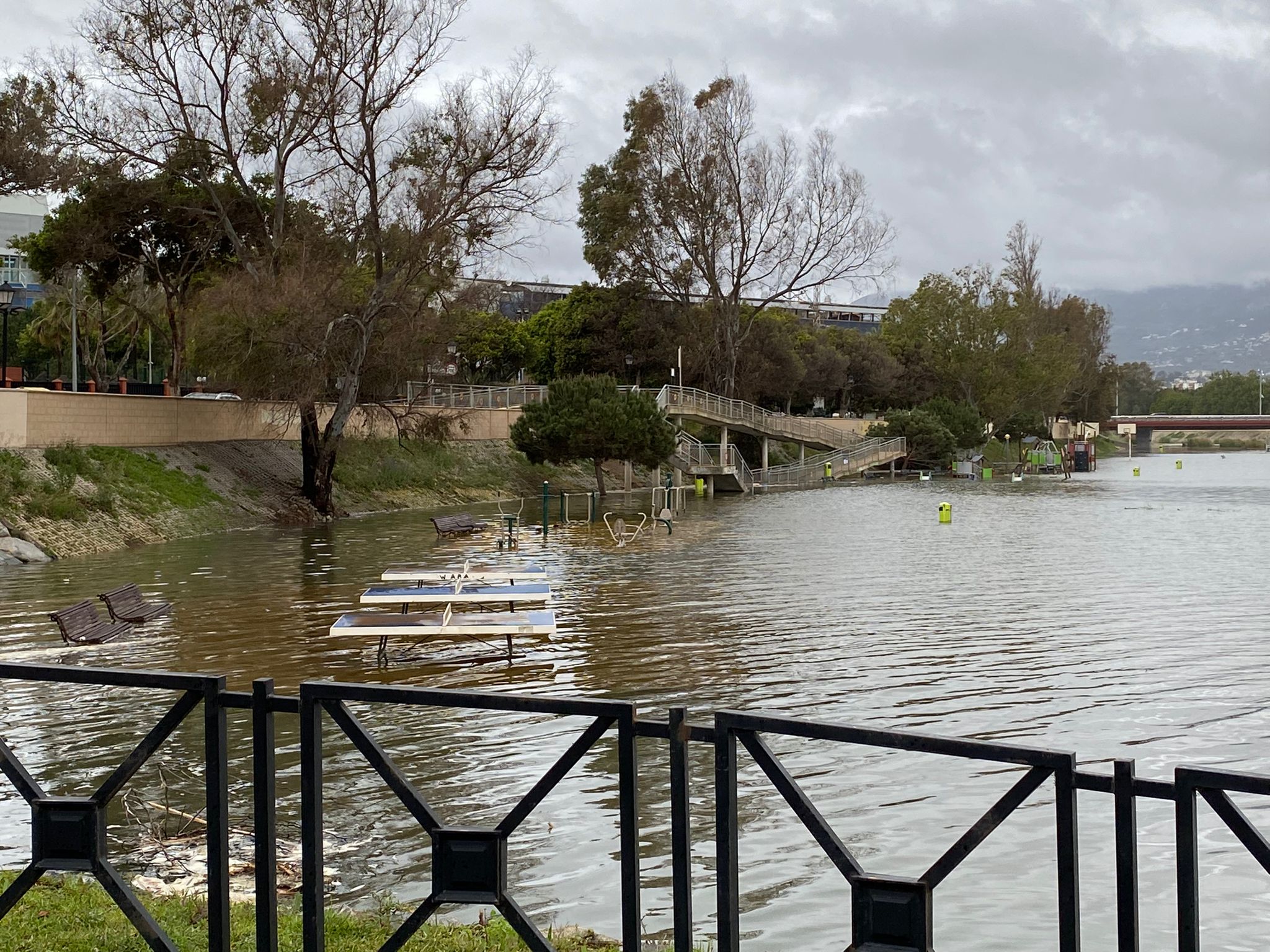 Desembocadura del río Fuengirola.