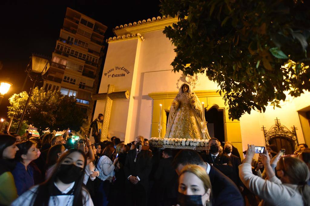 Traslado de los Sagrados Titulares del Rocío, este jueves 7 de abril