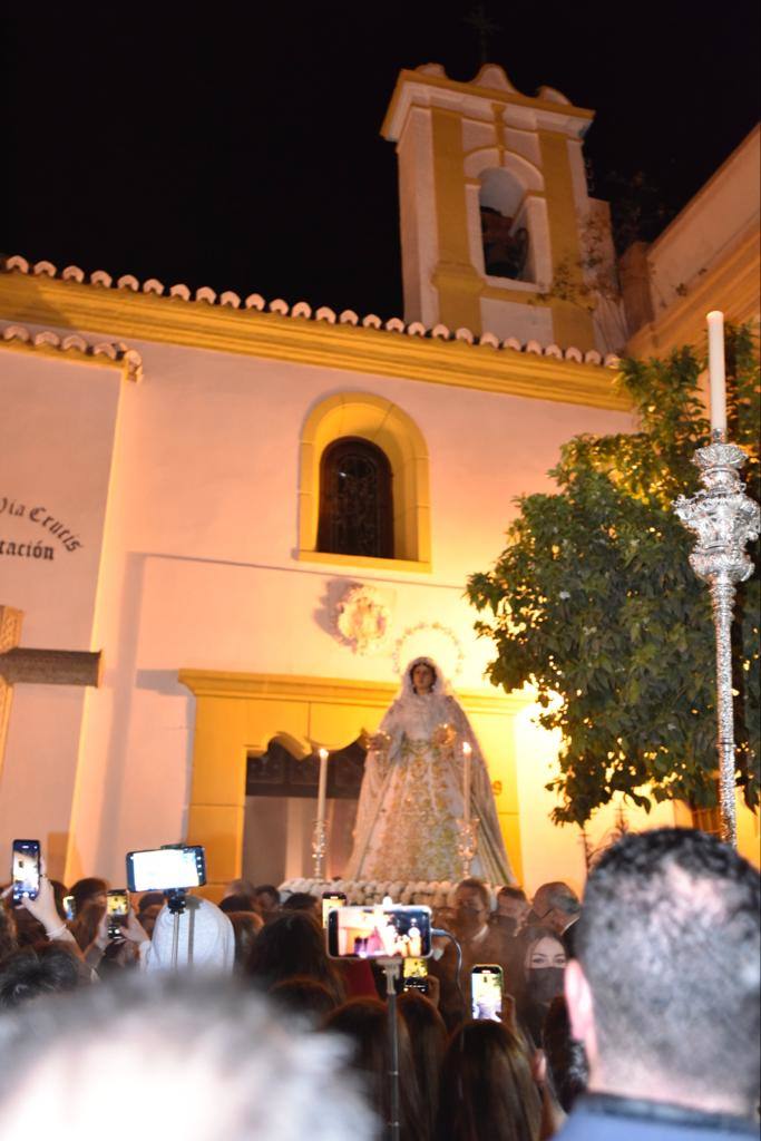 Traslado de los Sagrados Titulares del Rocío, este jueves 7 de abril