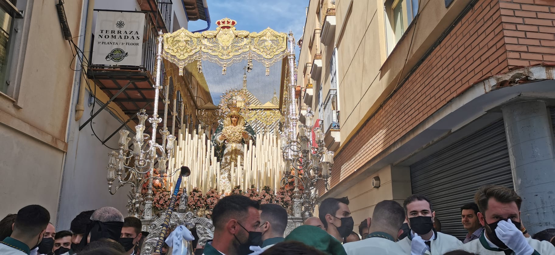 La Pollinica. Domingo de Ramos en Málaga. 