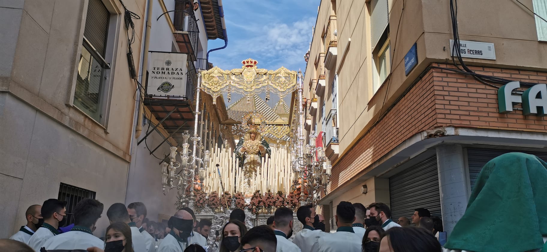 La Pollinica. Domingo de Ramos en Málaga. 