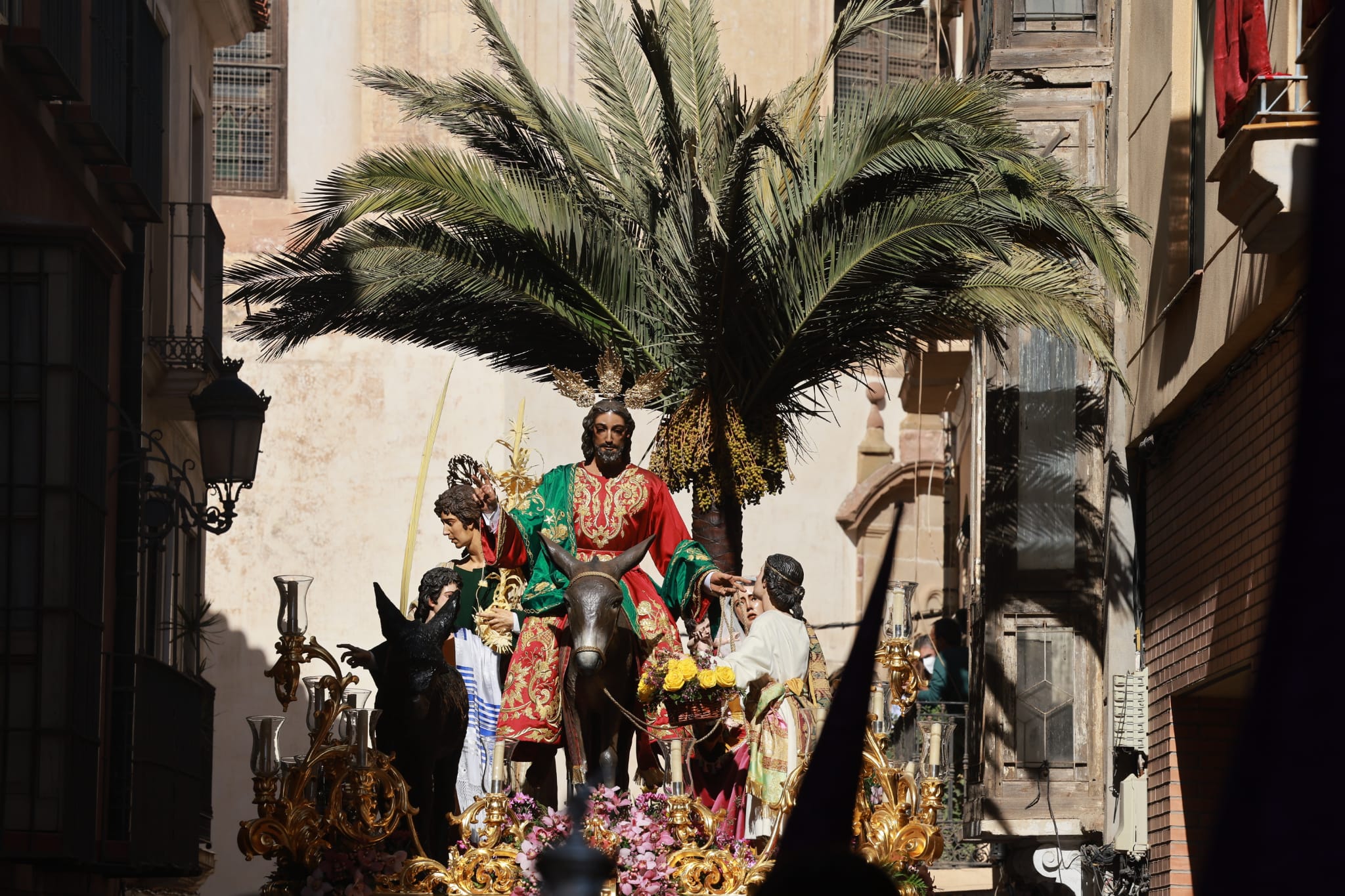 La Pollinica. Domingo de Ramos en Málaga. 