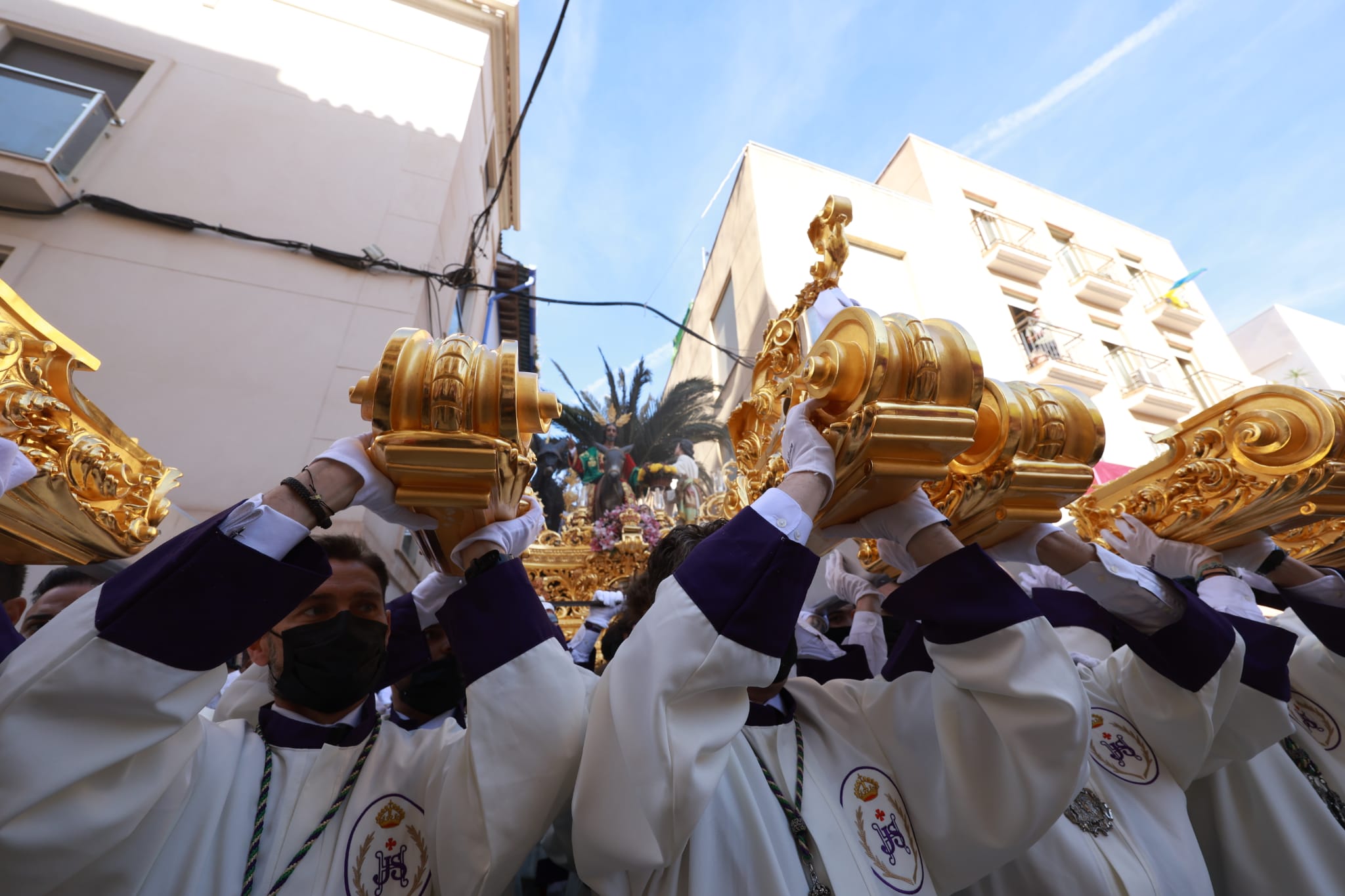 La Pollinica. Domingo de Ramos en Málaga. 