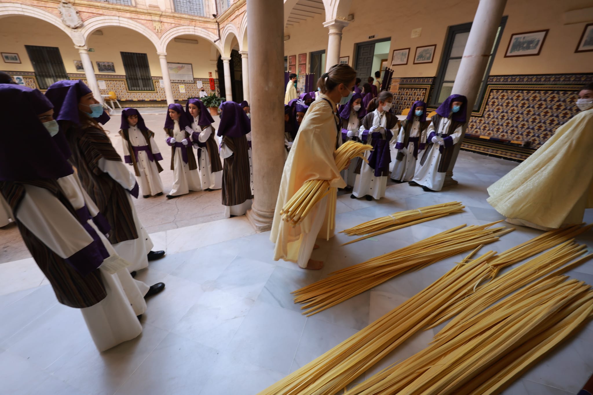 La Pollinica. Domingo de Ramos en Málaga. 