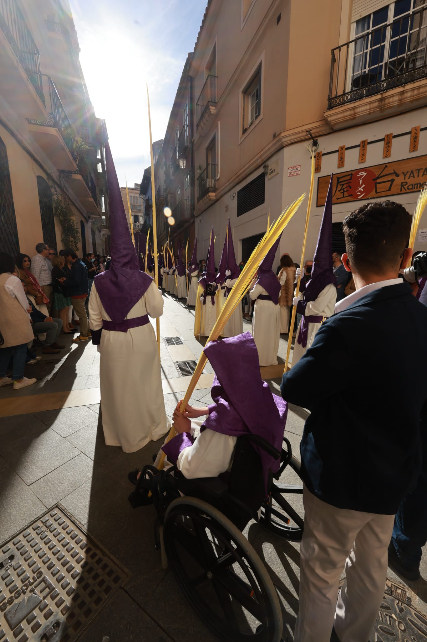 La Pollinica. Domingo de Ramos en Málaga. 