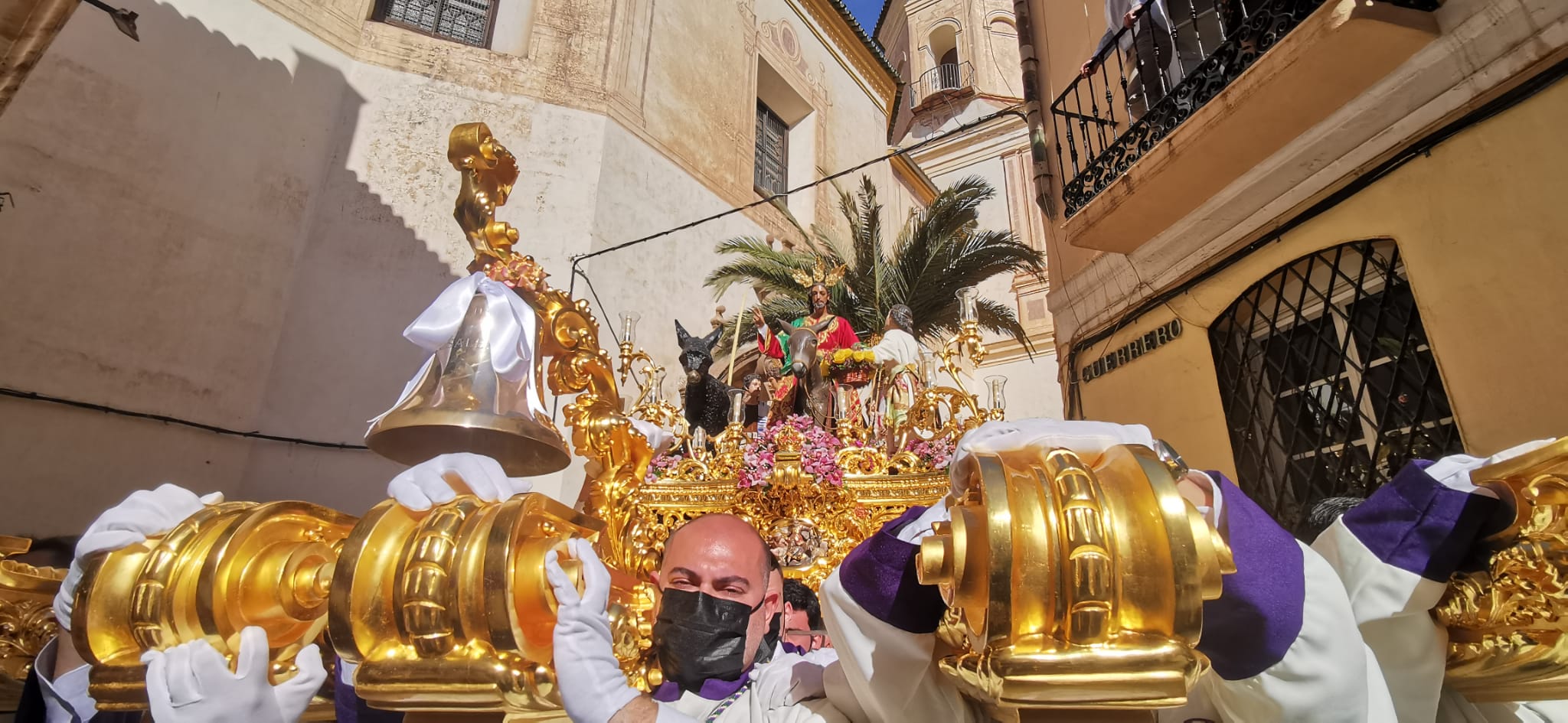 La Pollinica. Domingo de Ramos en Málaga. 