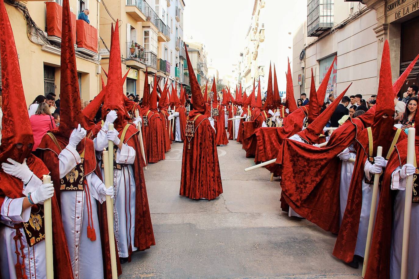 Prendimiento, a su paso por la Tribuna de los Pobres