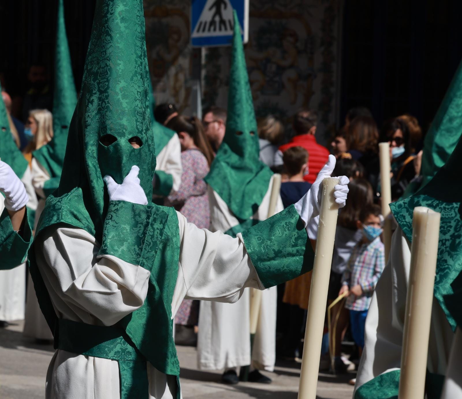 La Pollinica. Domingo de Ramos en Málaga. 