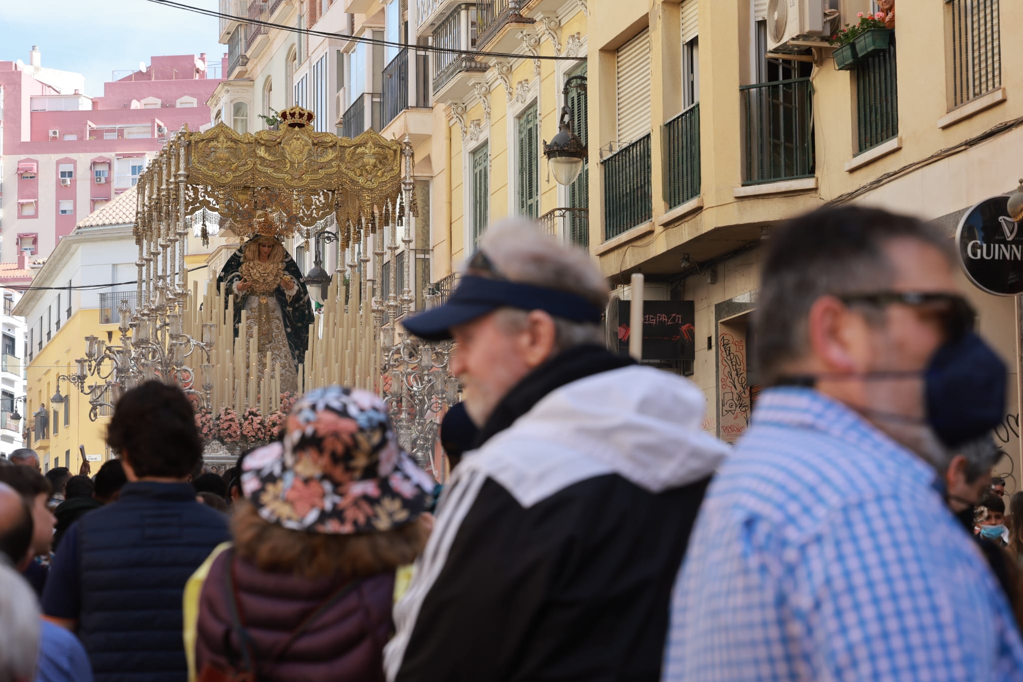 La Pollinica. Domingo de Ramos en Málaga. 