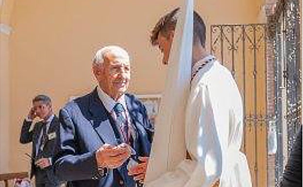 Tomás Maturana, en uno de sus últimos Domingos de Remos en la Humildad. 