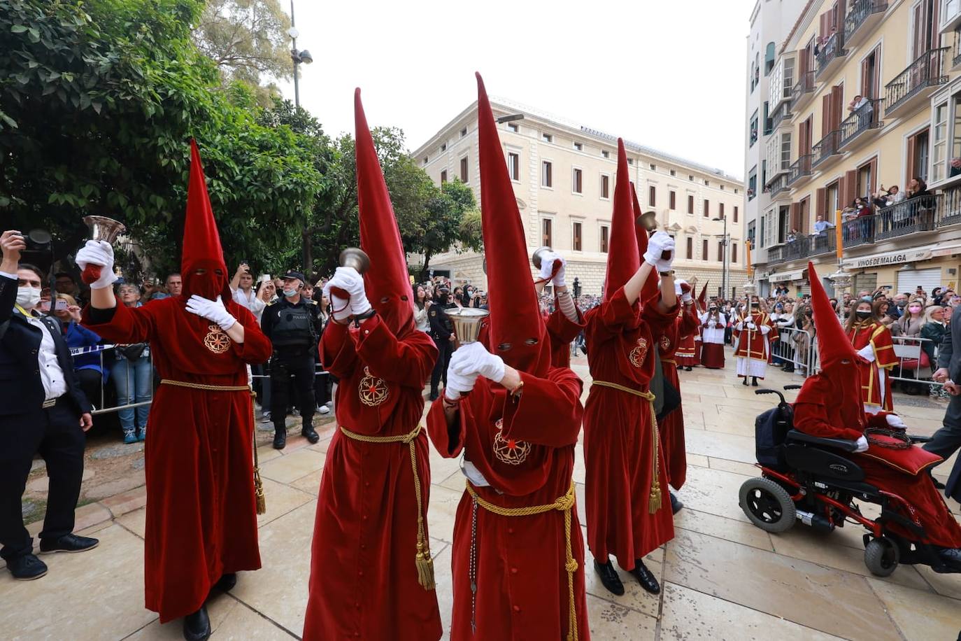 Estudiantes. Lunes Santo de Málaga