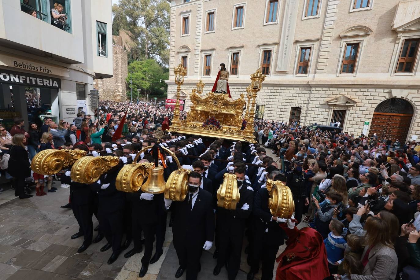 Estudiantes. Lunes Santo de Málaga