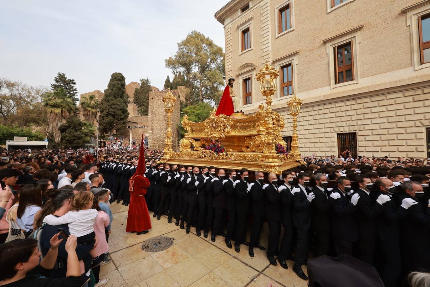 Estudiantes. Lunes Santo de Málaga