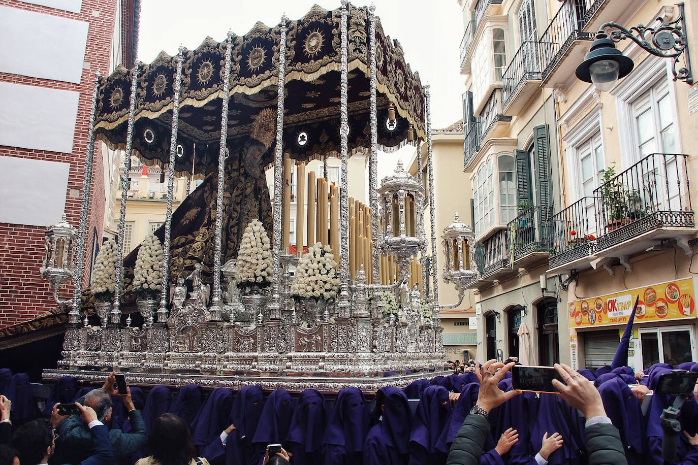 Pasión. Lunes Santo de Málaga de 2022