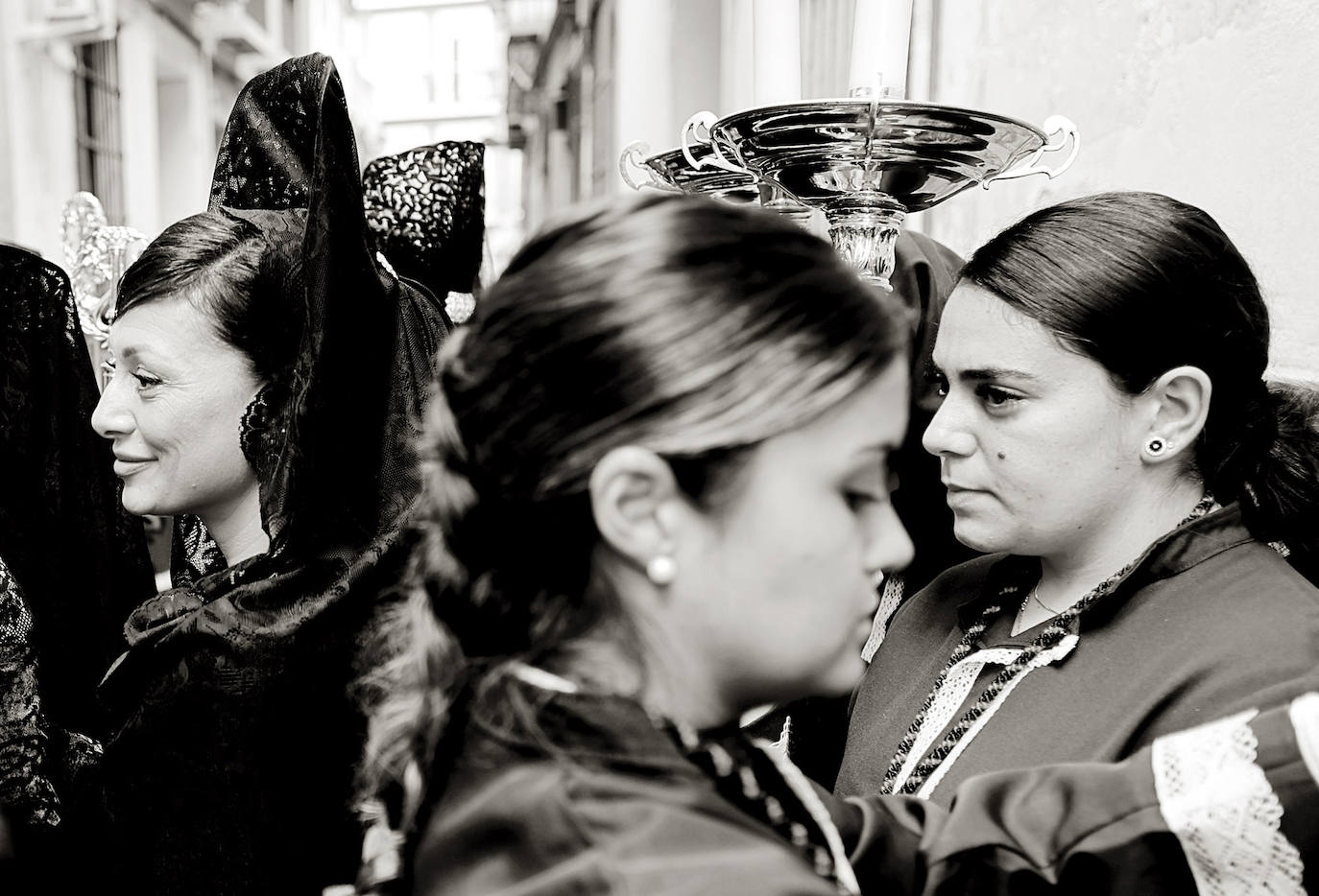 Imágenes del Lunes Santo. 