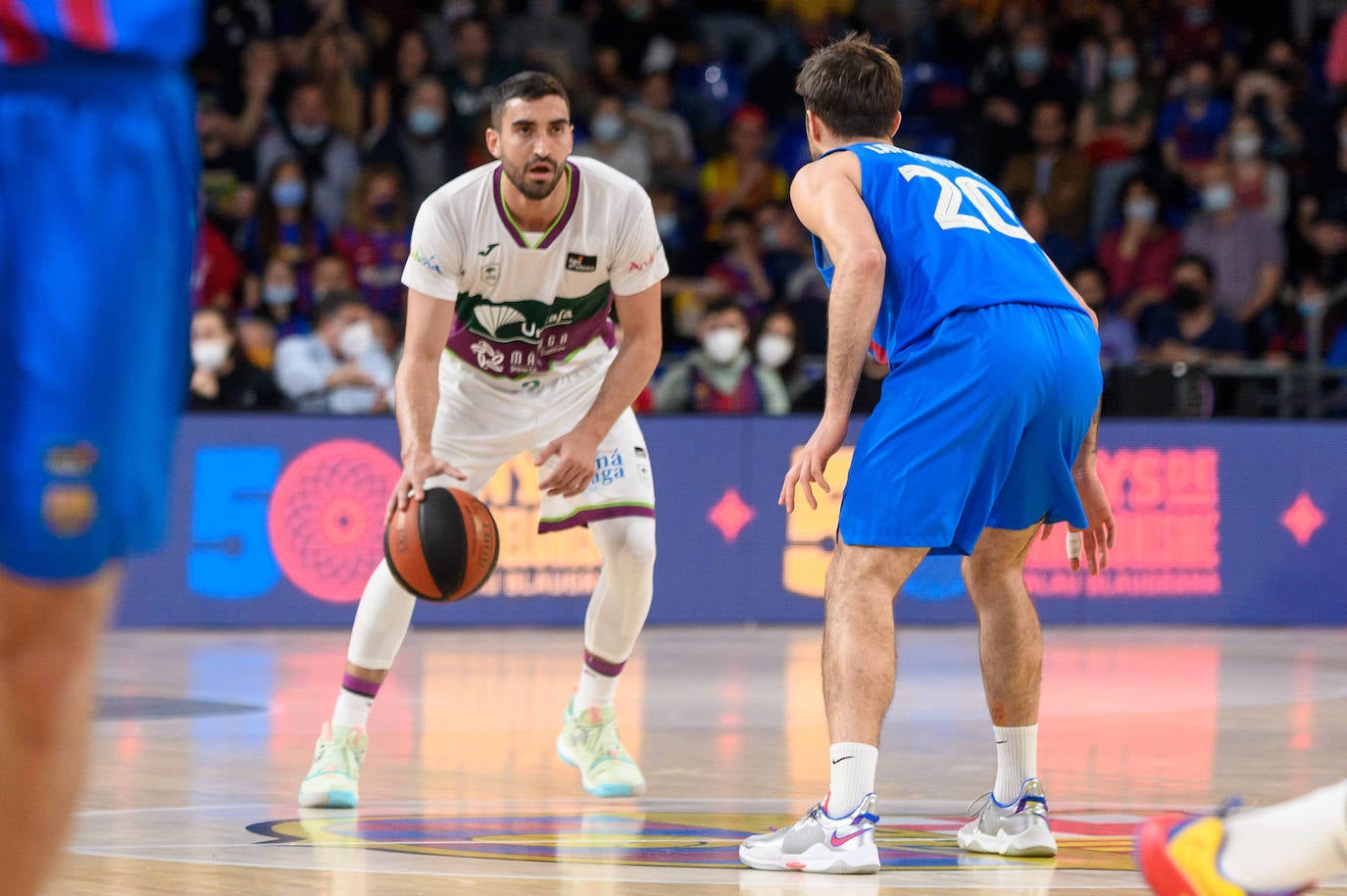 Fotos: El Barcelona-Unicaja de baloncesto, en imágenes