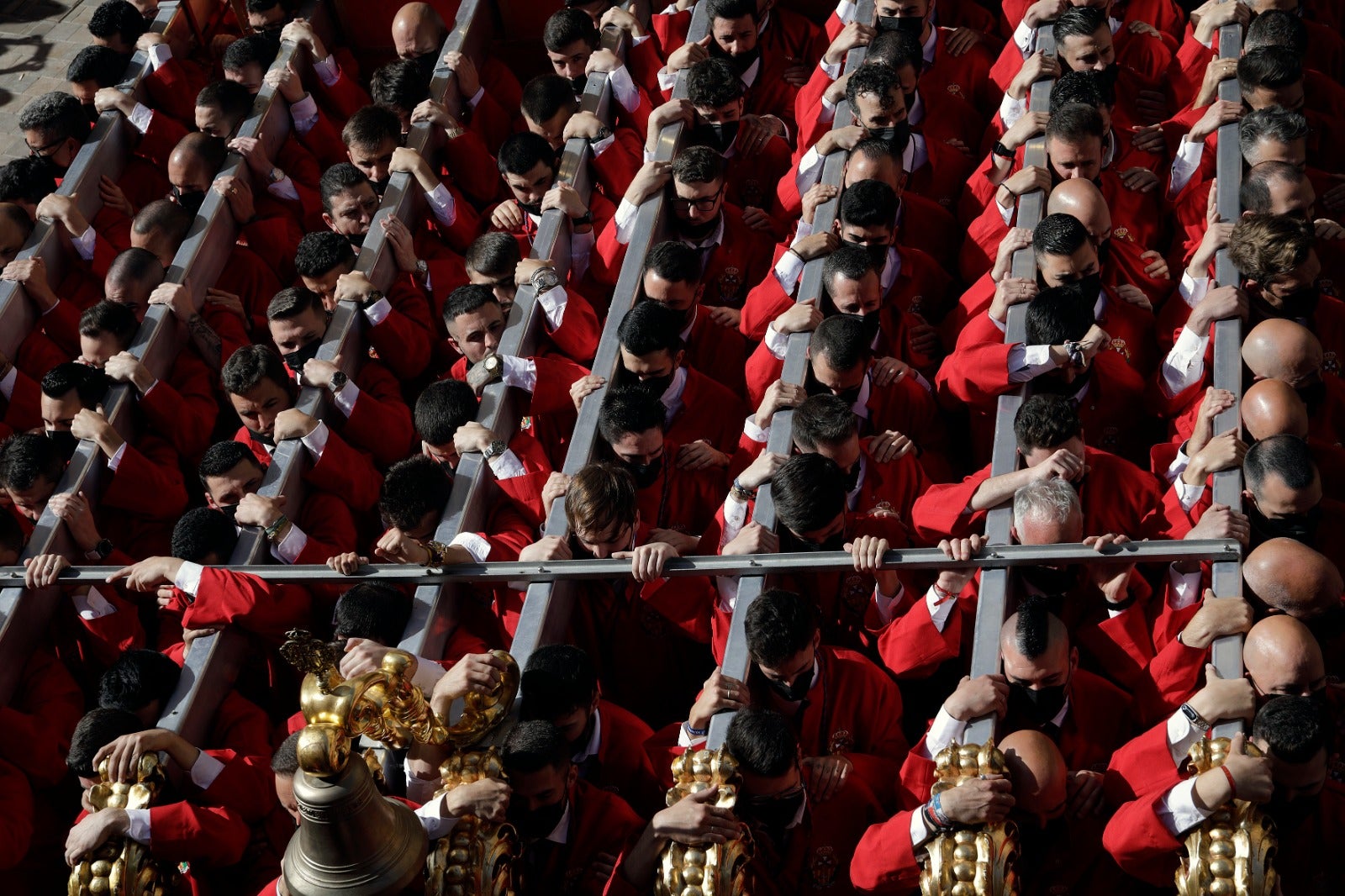 Las mejores imágenes de las cofradías del Jueves Santo 2022 en Málaga