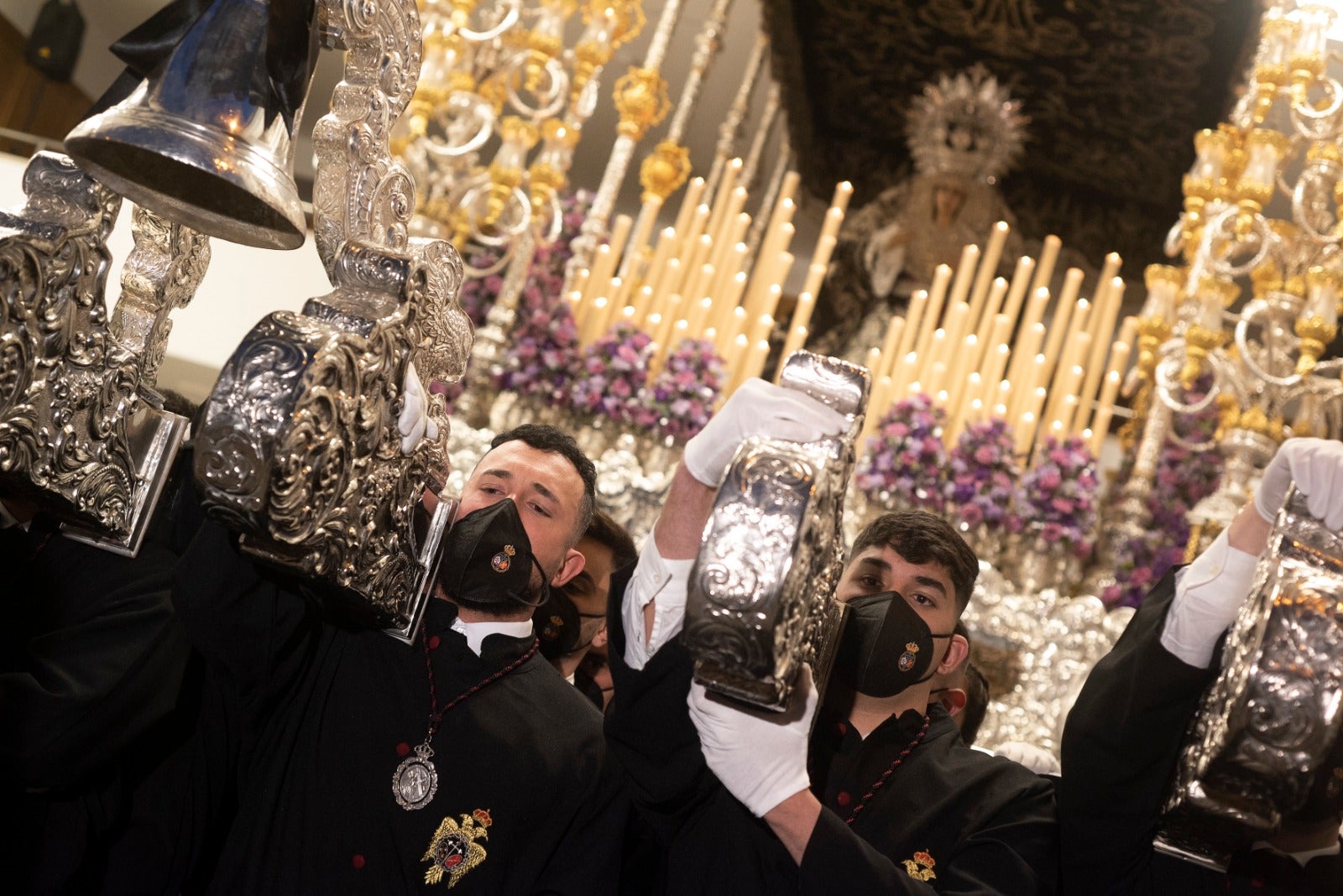 Las mejores imágenes de las cofradías del Jueves Santo 2022 en Málaga